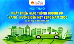 Chiều nay diễn ra Hội thảo Phát triển giao thông đường bộ “xanh” hướng đến net zero 2050