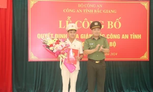 Giám đốc Công an tỉnh Bắc Giang điều động, bổ nhiệm Trưởng Công an huyện Lạng Giang