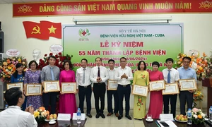 Nhân Kỷ niệm 55 năm ngày thành lập, Bệnh viện Hữu nghị Việt Nam – Cu Ba ra mắt Khoa Cấp cứu