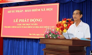 Bạc Liêu: Phát động cuộc thi trực tuyến “Tìm hiểu chính sách về BHXH, BHYT”