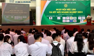 6.000 cơ hội thực tập, việc làm cho sinh viên Học viện Nông nghiệp Việt Nam