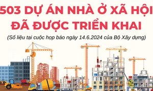 503 dự án nhà ở xã hội đã được triển khai