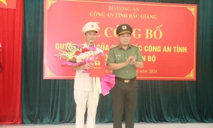 Giám đốc Công an tỉnh Bắc Giang điều động, bổ nhiệm Trưởng phòng Cảnh sát điều tra tội phạm về kinh tế