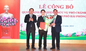 Ông Phạm Xuân Duy được bổ nhiệm Phó Chánh án Toà án nhân dân thành phố Hải Phòng