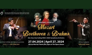 “Bữa tiệc âm nhạc” Mozart, Beethoven và Brahms