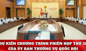 Dự kiến Chương trình Phiên họp thứ 32 của Ủy ban Thường vụ Quốc hội