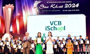 Ba giải pháp số của Vietcombank nhận giải thưởng Sao Khuê 2024