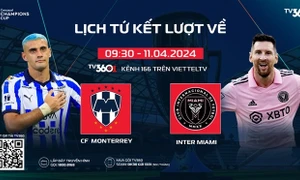 Xem Messi tái xuất, cứu Inter Miami ở tứ kết lượt về CONCACAF Champions Cup 2024, trực tiếp trên TV360