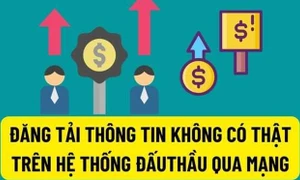 Đăng tải thông tin không có thật về đấu thầu bị xử lý thế nào?