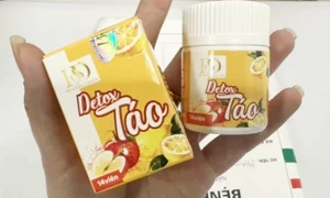 Bộ Y tế cảnh báo sản phẩm Detox Táo hỗ trợ giảm cân chứa chất cấm Sibutramin