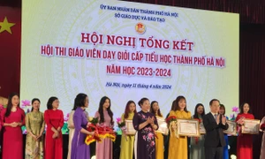 Hà Nội: Giáo viên quận Ba Đình đoạt giải Nhất "Hội thi giáo viên dạy giỏi cấp tiểu học"