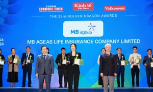 MB Ageas Life lọt top doanh nghiệp FDI tiêu biểu 2023 nhận giải thưởng Rồng Vàng