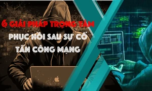 6 giải pháp trọng tâm phục hồi sau sự cố tấn công mạng