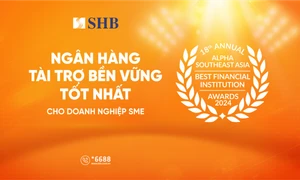 SHB được vinh danh “Ngân hàng tài trợ bền vững tốt nhất dành cho Doanh nghiệp SME”