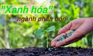 Giúp doanh nghiệp ngành phân bón phát triển theo hướng "xanh hoá"