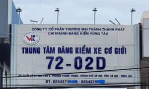 Bà Rịa – Vũng Tàu: Tạm đình chỉ hoạt động Trung tâm Đăng kiểm 7202D