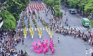 Tổ chức "Ngày hội Văn hóa vì hòa bình" kỷ niệm 70 năm Ngày giải phóng Thủ đô