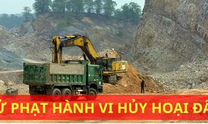 Hành vi hủy hoại đất bị xử phạt thế nào?