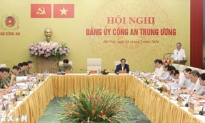 Hội nghị Đảng ủy Công an Trung ương 6 tháng đầu năm 2024