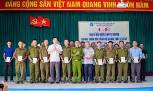 100% thành viên Tổ bảo vệ an ninh trật tự tham gia BHXH tự nguyện