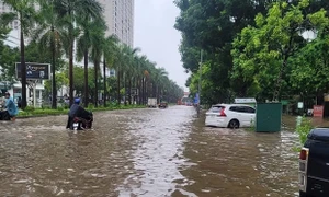 Tập trung nguồn lực giảm ngập úng trên địa bàn thành phố Hà Nội