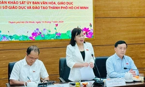 Đoàn khảo sát của Ủy ban Văn hóa, Giáo dục làm việc với Sở Giáo dục và Đào tạo TP. Hồ Chí Minh