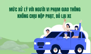 Người vi phạm giao thông không nộp phạt, bỏ lại phương tiện sẽ bị xử lý thế nào?