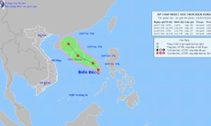 Xuất hiện áp thấp nhiệt đới trên Biển Đông, các địa phương sẵn sàng ứng phó