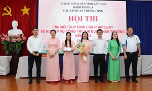 BHXH tỉnh Tây Ninh tham gia Hội thi tìm hiểu quy định về công tác thi đua khen thưởng năm 2024