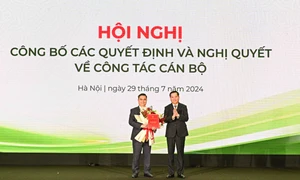 Vietcombank tổ chức hội nghị công bố các quyết định về nhân sự cấp cao