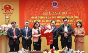 Công bố quyết định điều động, bổ nhiệm Thứ trưởng Bộ Y tế Lê Đức Luận