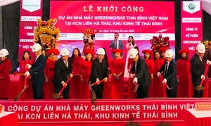 Khởi công dự án Nhà máy Greenworks Thái Bình Việt Nam