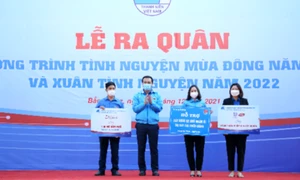 Ra quân tình nguyện mùa Đông năm 2021 và Xuân tình nguyện năm 2022