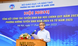 Tuyển sinh 2024: Trường ĐH Kinh tế Quốc dân sẽ giảm chỉ tiêu phương thức xét điểm thi tốt nghiệp THPT