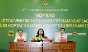 Họp báo Chương trình Tự hào Nông dân Việt Nam xuất sắc 2023