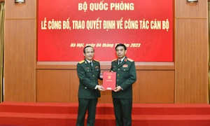 PGS.TS Lê Hữu Song được bổ nhiệm làm Giám đốc Bệnh viện Trung ương Quân đội 108