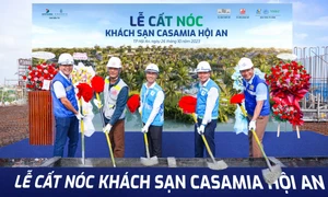 Lễ cất nóc khách sạn 5 sao đầu tiên của Tập đoàn Đạt Phương tại Hội An