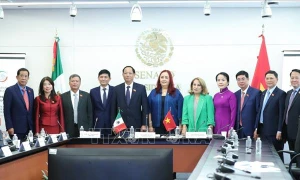 Phó Chủ tịch Quốc hội, Thượng tướng Trần Quang Phương thăm và làm việc tại Mexico