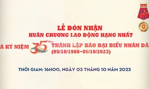 Trailer Lễ đón nhận Huân chương Lao động hạng Nhất và Kỷ niệm 35 năm thành lập Báo Đại biểu Nhân dân