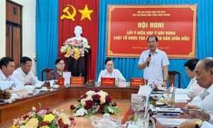 Kiên Giang: Hội nghị lấy ý kiến góp ý hồ sơ dự án Luật Tổ chức Tòa án nhân dân (sửa đổi)