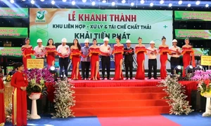 Khánh thành Khu liên hợp xử lý và tái chế chất thải Khải Tiến Phát