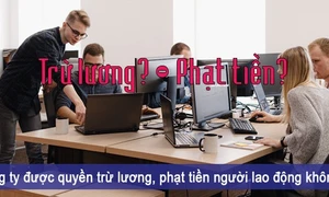 Công ty có được phép xử lý kỷ luật lao động bằng cách phạt tiền không?