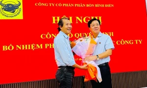 Ông Phan Văn Tâm được bổ nhiệm làm Phó Tổng giám đốc Công ty CP Phân bón Bình Điền