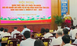 Quán triệt công tác lấy phiếu tín nhiệm