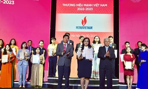 Petrovietnam được vinh danh Top 10 Thương hiệu mạnh Việt Nam