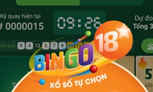 Hơn 7,7 tỷ đồng trúng thưởng xổ số quay nhanh Bingo18