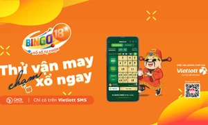 Vietlott phát hành xổ số quay nhanh trên điện thoại Bingo18