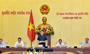 Hình ảnh Khai mạc Phiên họp thứ Mười lăm của Ủy ban Thường vụ Quốc hội