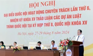 Một số hình ảnh khai mạc Hội nghị đại biểu Quốc hội hoạt động chuyên trách lần thứ 6