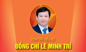 TÓM TẮT TIỂU SỬ ĐỒNG CHÍ LÊ MINH TRÍ - CHÁNH ÁN TÒA ÁN NHÂN DÂN TỐI CAO NHIỆM KỲ 2021 - 2026